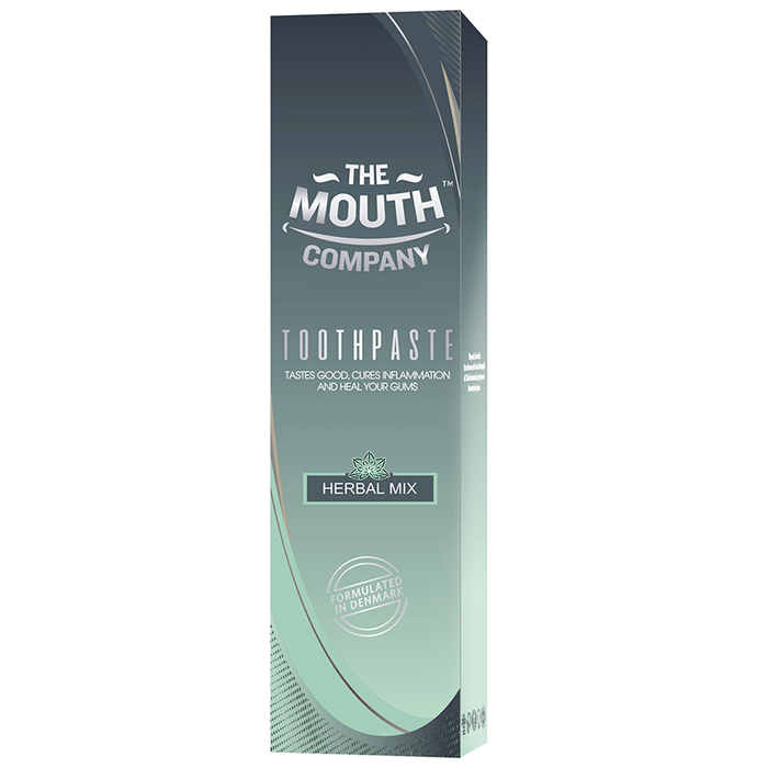 The Mouth Company Herbal Mix Toothpaste (75gm Each)