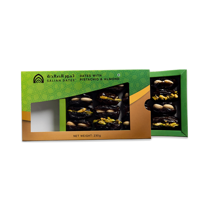 Saliah Dates with Pistachio & Almond