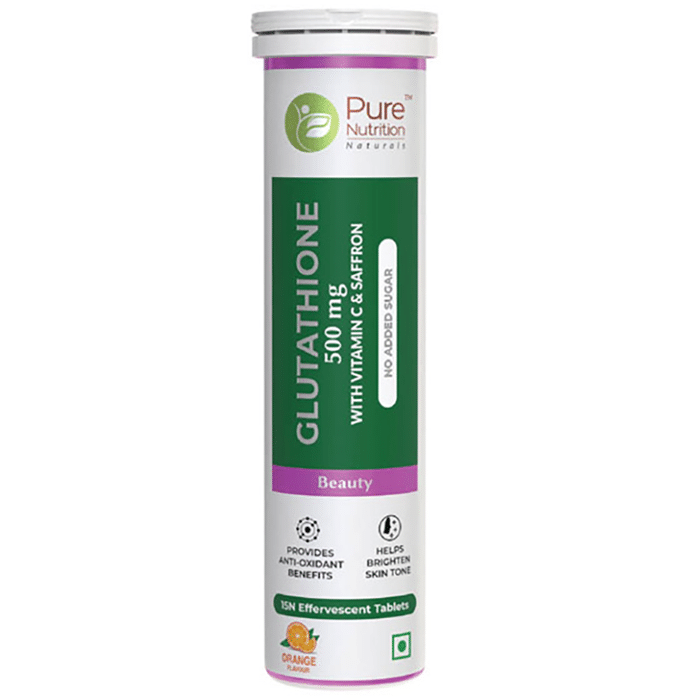 Pure Nutrition Glutathione 500mg Effervescent Tablet