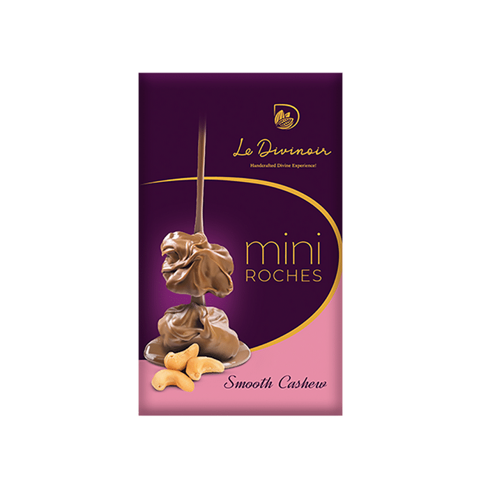 Le Divinoir Handcrafted Pure Mini Smooth Cashew Roches-No Vegatable Fat