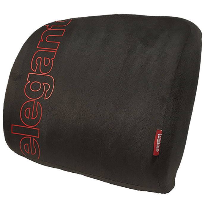 Elegant Active Memory Foam Lumber Support Black