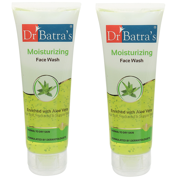 Dr Batra's Moisturizing Face Wash (100gm Each)