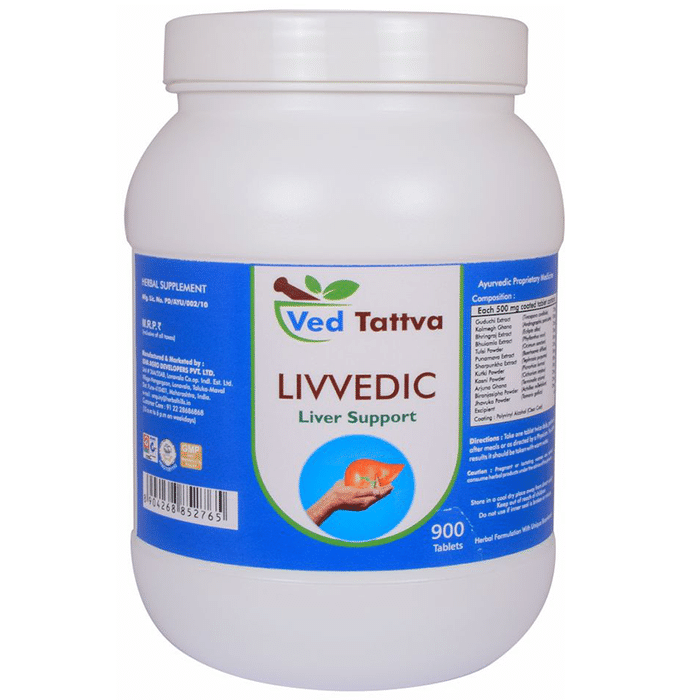 Ved Tattva Livvedic Liver Support Tablet