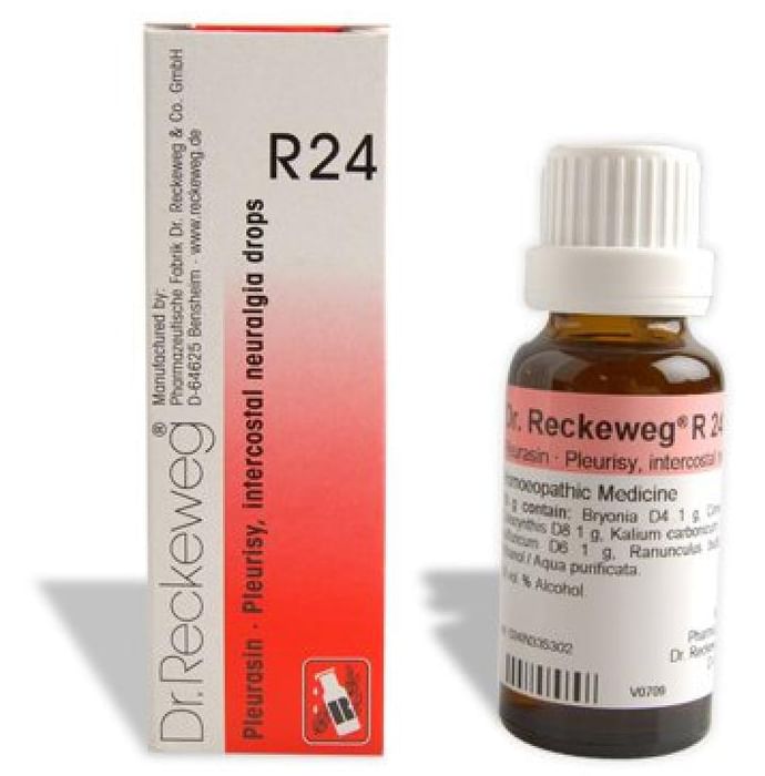 Dr. Reckeweg R24 Pleurisy And Intercostal Neuralgia Drop