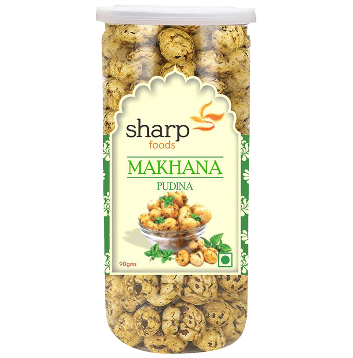 Sharp Foods Makhana (90gm Each) Pudina