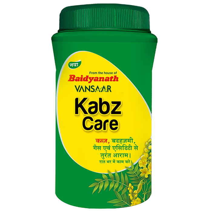 Baidyanath Vansaar Kabz-Care Granules Quick Relief from Constipation, Indigestion, Gas & Acidity