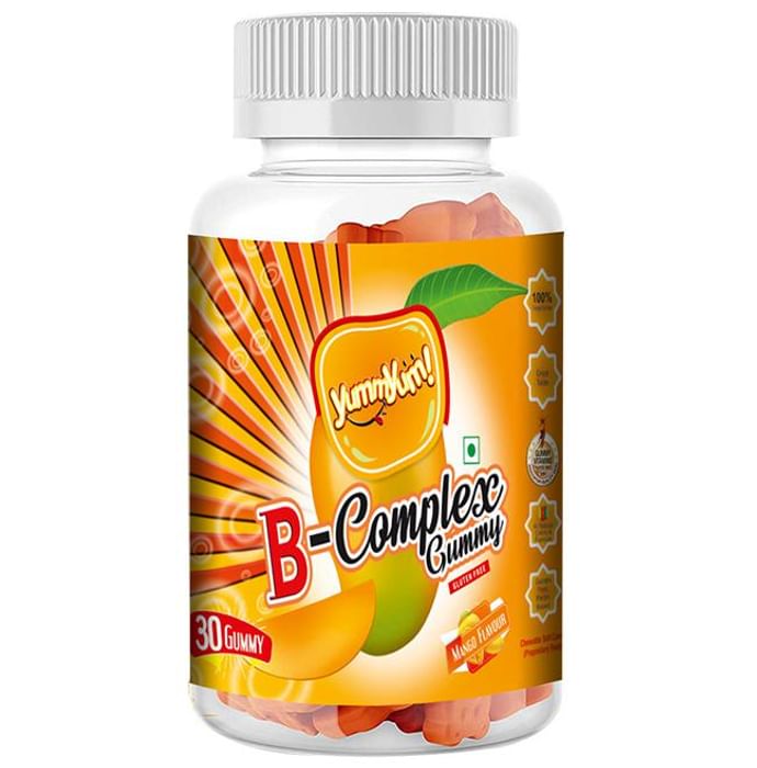 Yummyum B-Complex Gummy Mango Gluten Free