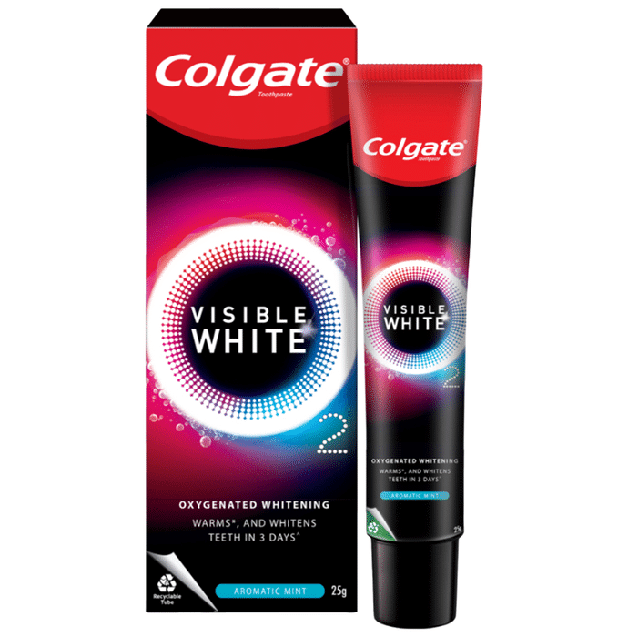 Colgate Visible White O2 Toothpaste Aromatic Mint