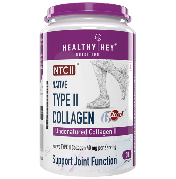 HealthyHey NTC II Native Type II Collagen 40mg Capsule
