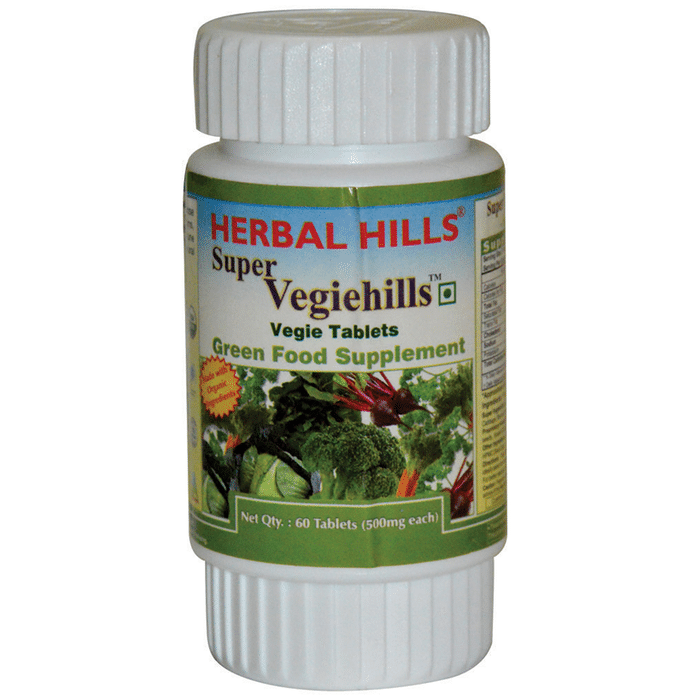 Herbal Hills Super Vegiehills Vegie 500mg Tablet