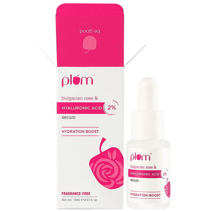 Plum Bulgarian Rose & Hyaluronic Acid 2% Face Serum