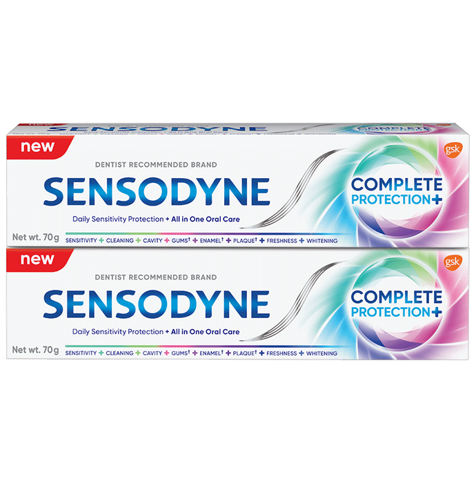 Sensodyne Complete Protection+ (70gm Each)