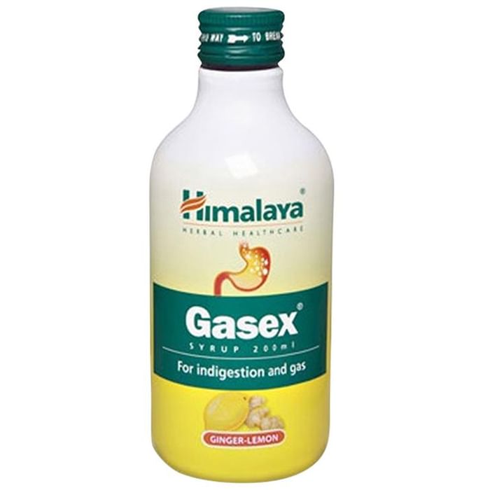 Himalaya Gasex (Ginger Lemon Flavor) Syrup Lemon Ginger
