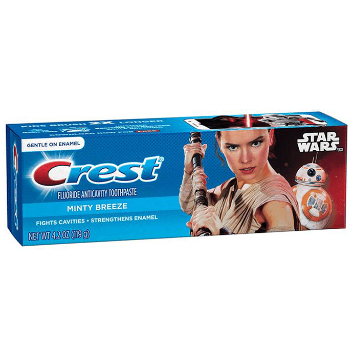 Crest Fluoride Anticavity Toothpaste Minty Breeze