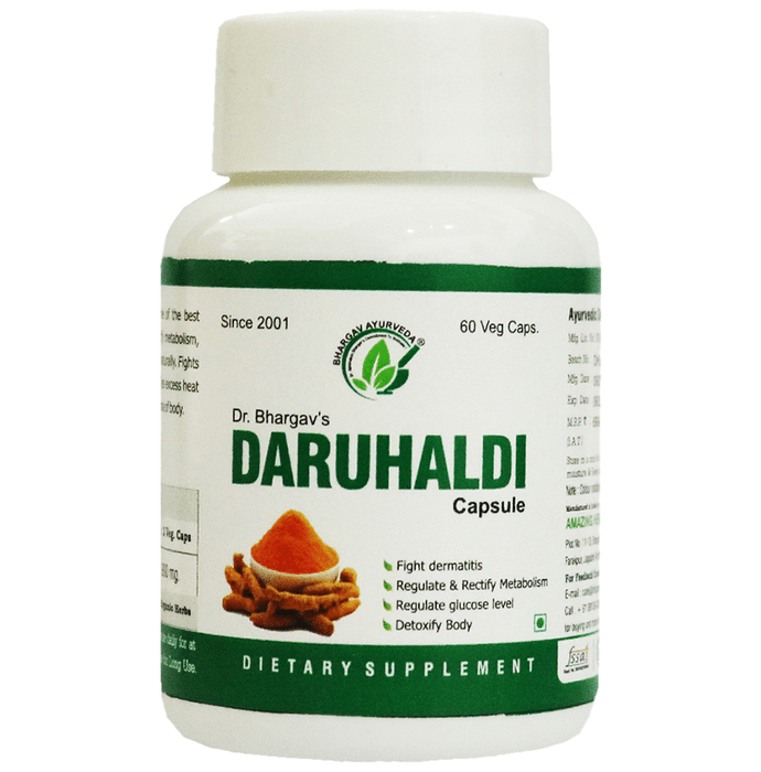 Dr.Bhargav’s Daruhaldi Veg Capsule