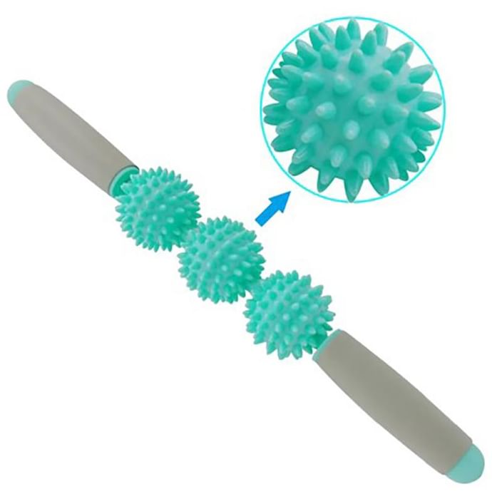 TCI Star Health Stick Massager Green 3 Ball