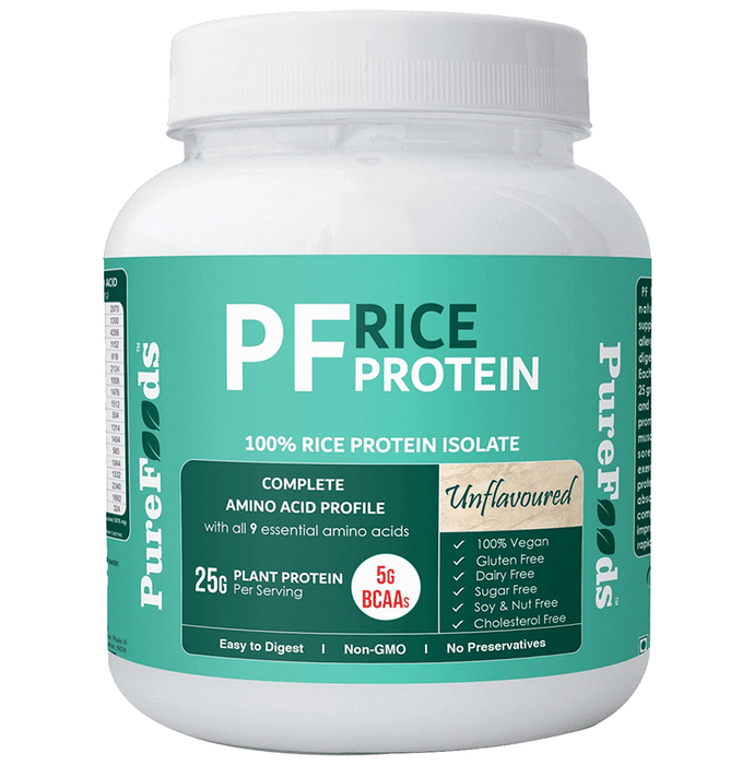 PureFoods PF Rice Protein Isolate Unflavoured