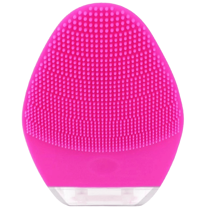 Vaquita Face Cleansing Brush & Massager Dark Pink