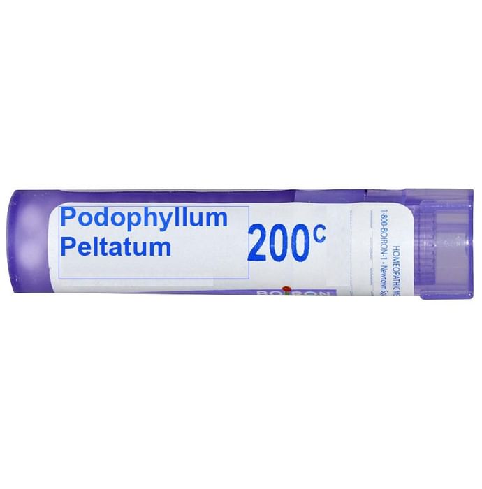 Boiron Podophyllum Peltatum Single Dose Approx 200 Microgranules 200 CH