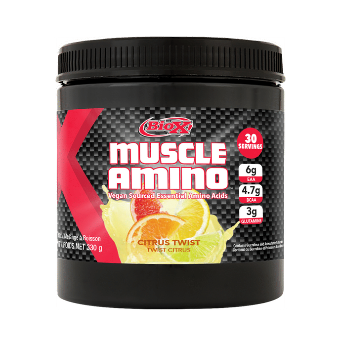 BioX Citrus Muscle Amino Vegan Sourced Essential Amino Acids Powder