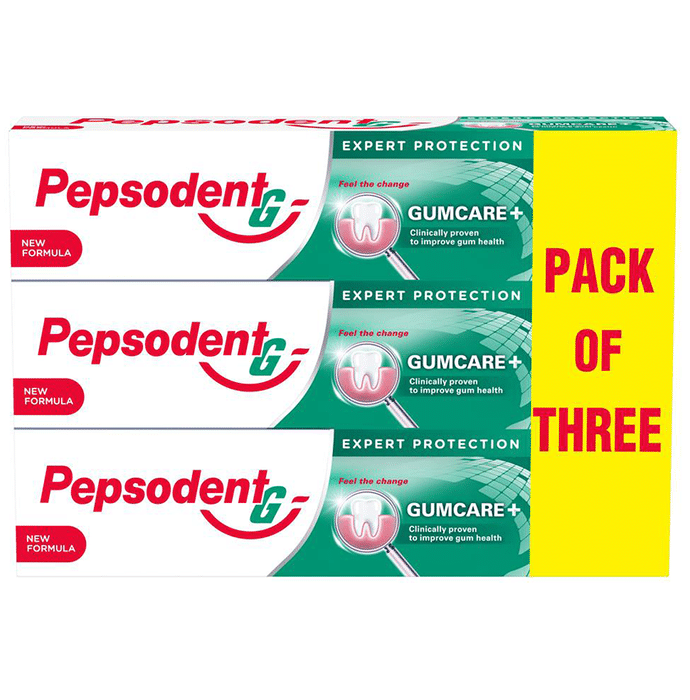 Pepsodent Expert Protection Gumcare+ Toothpaste (140gm Each)