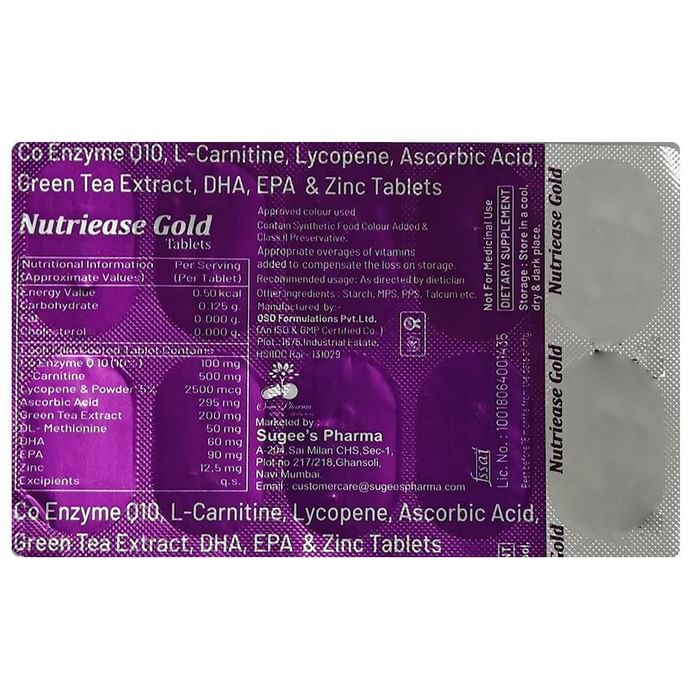 Nutriease Gold Tablet