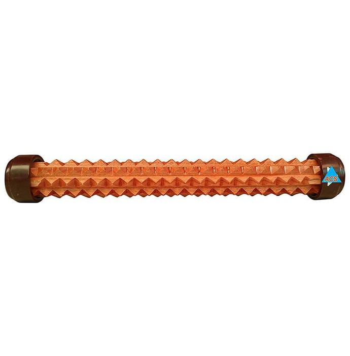 Acupressure Foot Roller Wooden Plastic