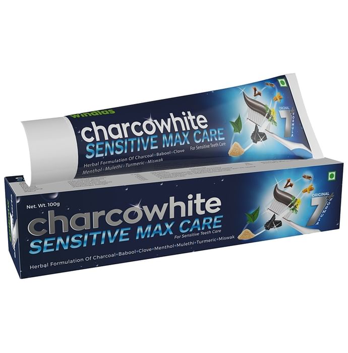 Windlas Charcowhite Sensitive Max Care Toothpaste