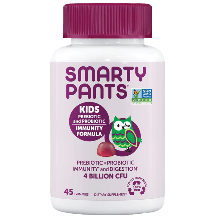 Smarty Pants kids Prebiotic and Probiotic Immunity Formula Gummies