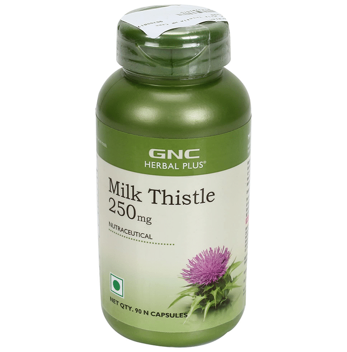 GNC Herbal Plus Milk Thistle 250mg Capsule