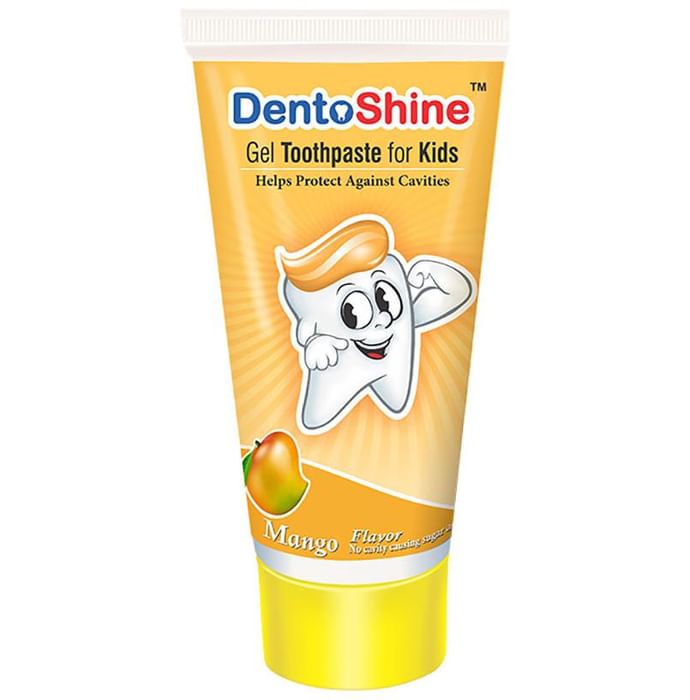 DentoShine Mango Gel Toothpaste for Kids