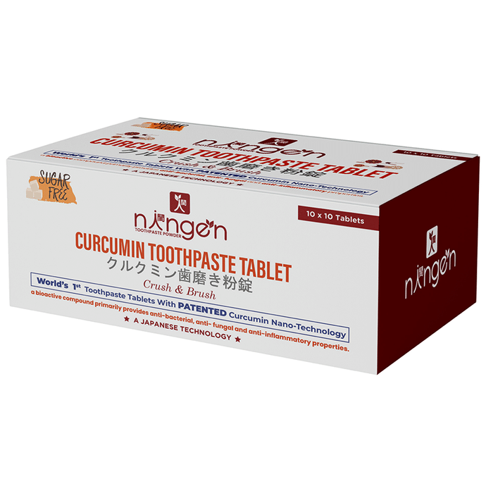 Ningen Curcumin Toothpaste Tablet