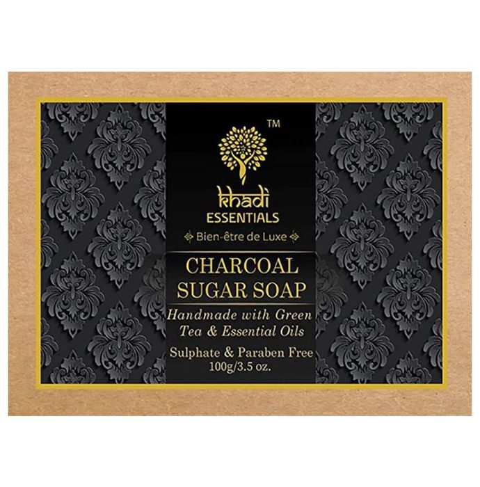 Khadi Essentials Charcoal Sugar Soap