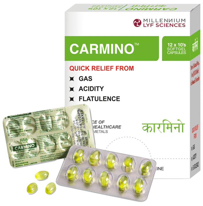 Millennium Herbal Care Carmino Soft Gel Capsule
