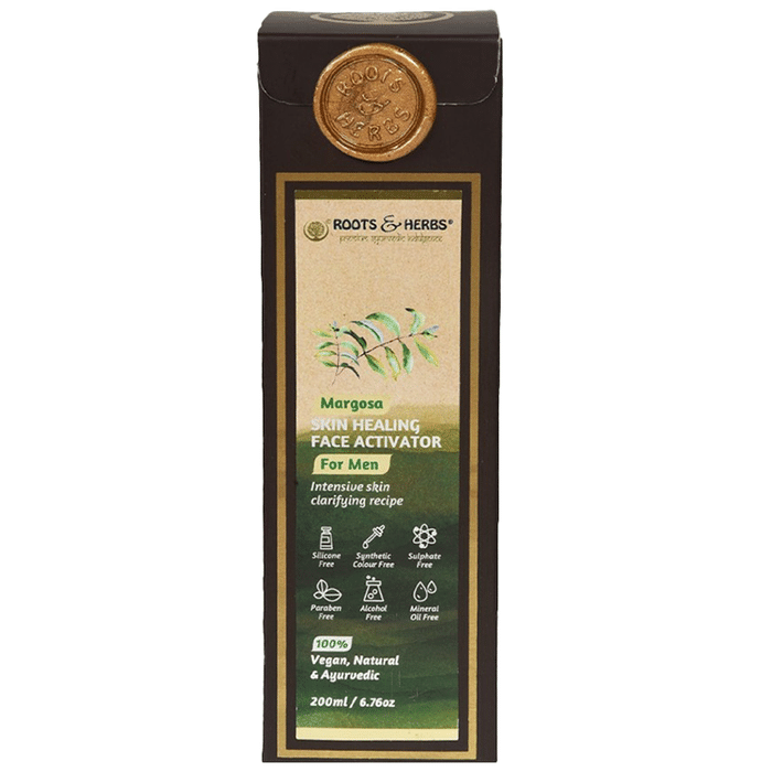 Roots and Herbs Margosa Skin Healing Face Activator for Men