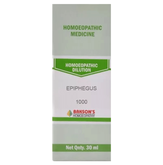 Bakson's Epiphegus Dilution 1000 CH