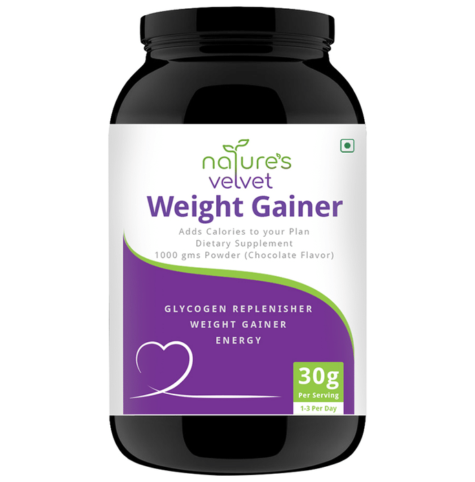 Nature's Velvet Weight Gainer Chocolate Powder