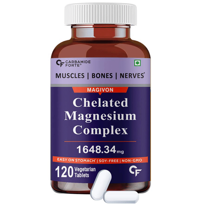 Carbamide Forte Chelated Magnesium Complex 1648.34mg Vegetarian Tablet