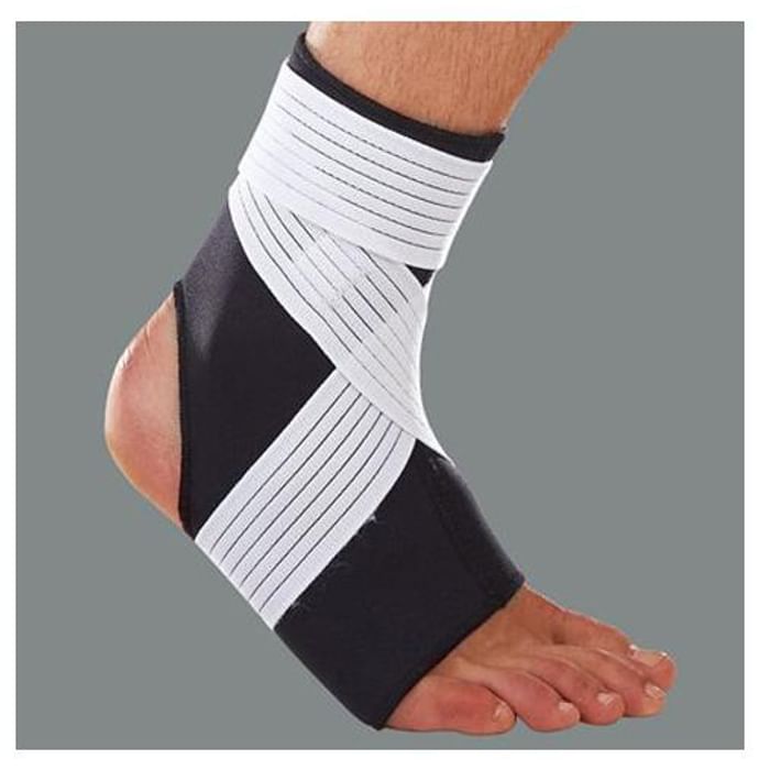 LP 728 Neoprene Ankle Support with Strap XL Black