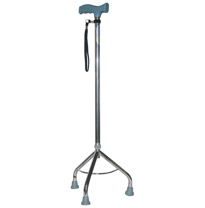 EASYCARE German Tech EC926 Aluminium Foldable Walker Walking Stick Silver