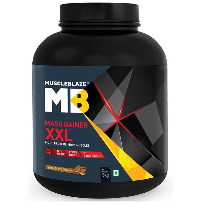 MuscleBlaze Cafe Mocha MB Mass Gainer XXL
