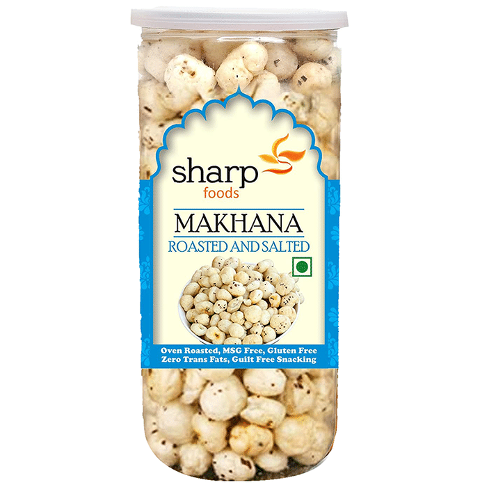 Sharp Foods Makhana (90gm Each) Roasted & Salted
