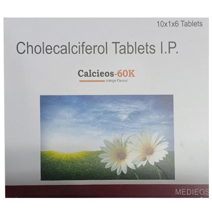 Calcieos 60K Orange Tablet