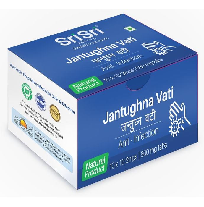 Sri Sri Tattva Jantughna Vati 500mg