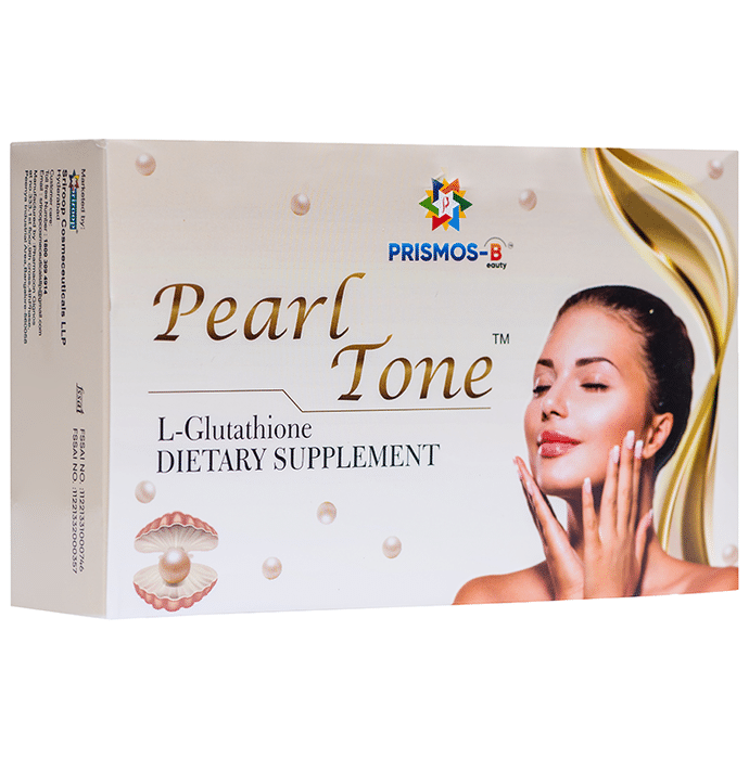 Prismos Beauty Pearl Tone L-Glutathione Dietary Supplement Sachet