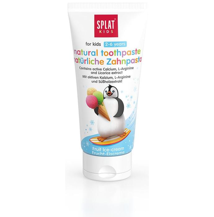 Splat Kids Natural Toothpaste (2-6 Year) Friut Ice-Cream
