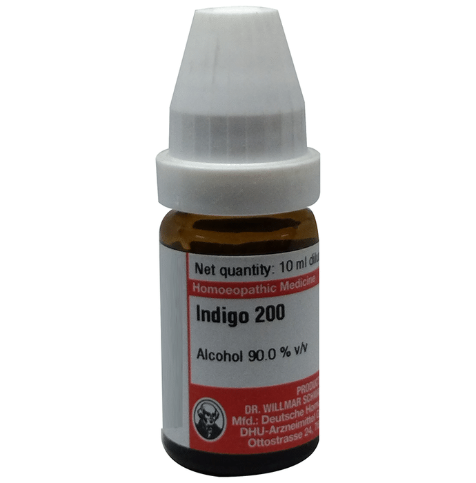 Dr Willmar Schwabe Germany Indigo Dilution 200
