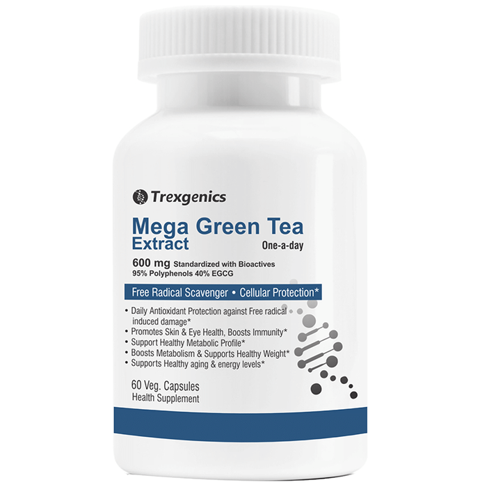 Trexgenics Mega Green Tea Extract Veg Capsule