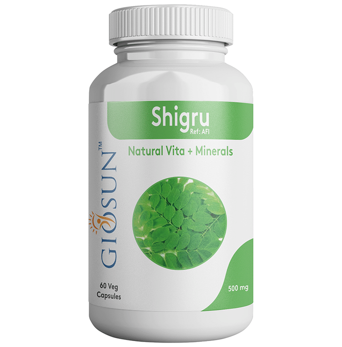 Giosun Shigru Natural Vita + Minerals 500mg Veg Capsule