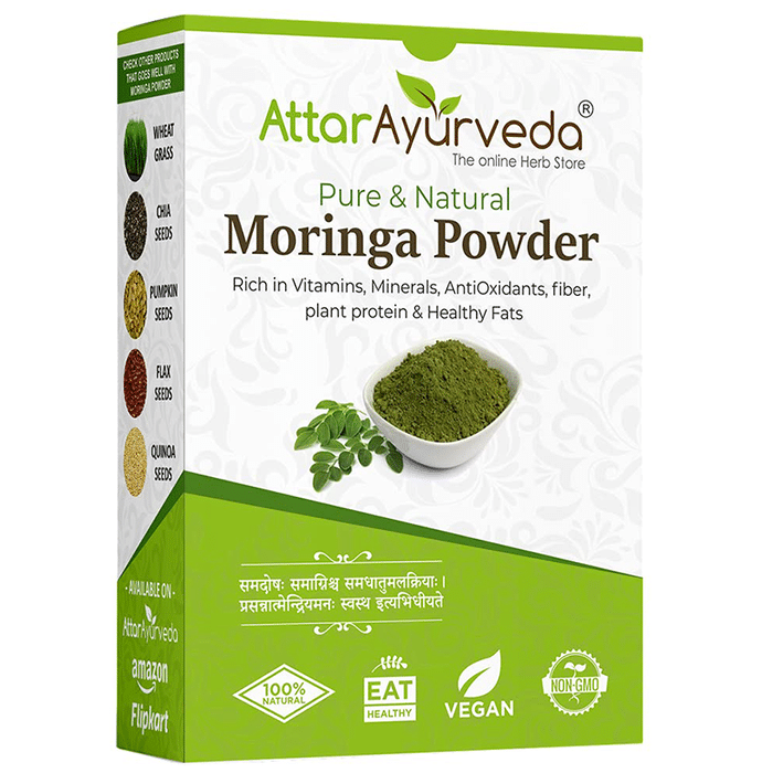 Attar Ayurveda Pure and Natural Moringa Powder